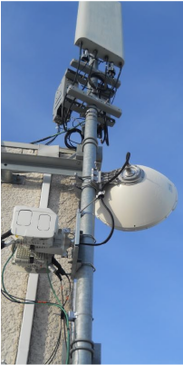 rooftop antennas located in Winnipeg, Ontario